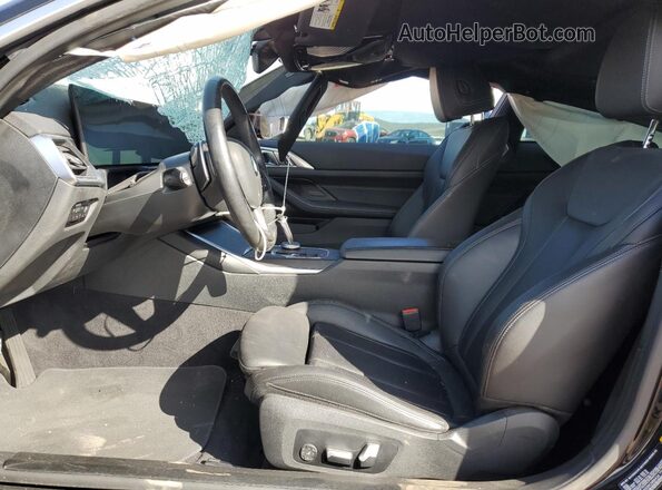 WBA53AP03RCN89434 2024 BMW 4 SERIES Black Front interior view