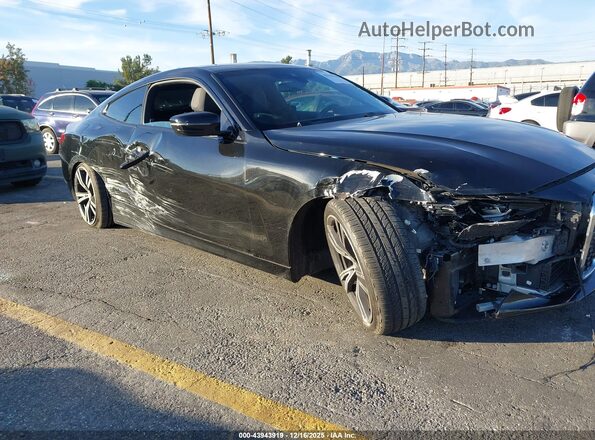 WBA53AP07MCG02925 2021 BMW 4 SERIES Black Front view