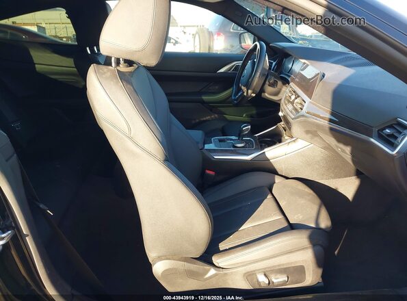 WBA53AP07MCG02925 2021 BMW 4 SERIES Black Front interior view
