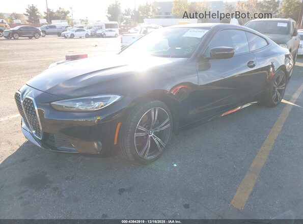 WBA53AP07MCG02925 2021 BMW 4 SERIES Black Front left