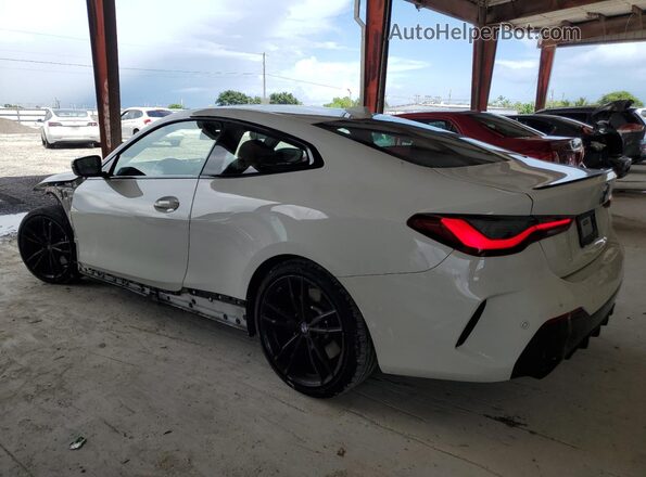WBA53AP07RCN20570 2024 BMW 4 SERIES White Հետևի ձախ