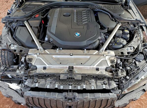 WBA53AT06NCH99416 2022 BMW M4 Black Rear interior view
