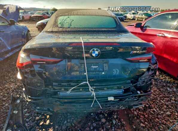 WBA53AT06NCH99416 2022 BMW M4 Black Rear view