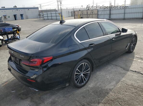 WBA53BH04PWY18848 2023 BMW 5 SERIES Black Tył prawy