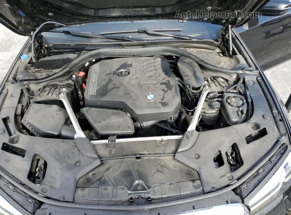 WBA53BH04PWY18848 2023 BMW 5 SERIES Black Widok wnętrza z tyłu