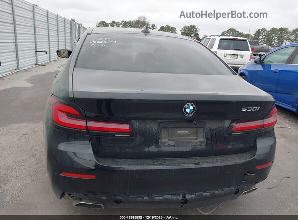 WBA53BH06MWX01543 2021 BMW 5 SERIES Black 