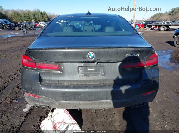 WBA53BH06NWX59167 2022 BMW 5 SERIES Черный 