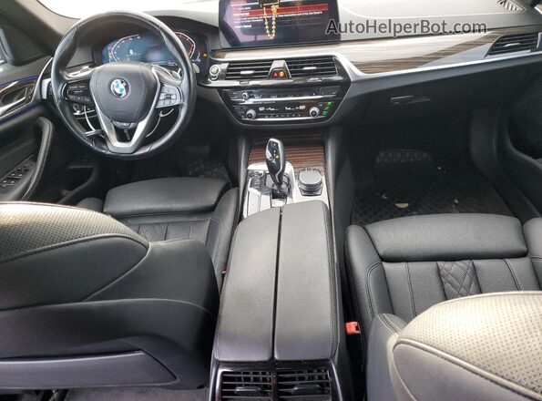 WBA53BH08MCF88358 2021 BMW 5 SERIES Black Vista del salpicadero