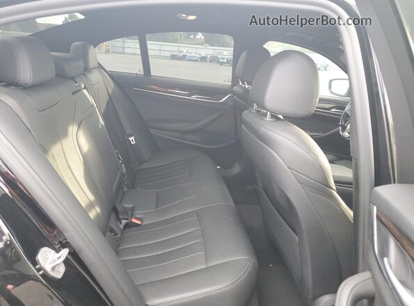 WBA53BH08MCF88358 2021 BMW 5 SERIES Black Vista de los asientos traseros