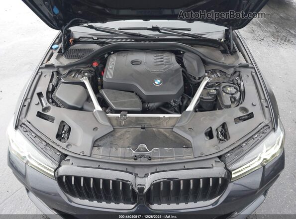 WBA53BH0XPWY18675 2023 BMW 5 SERIES Черный Вид сзади