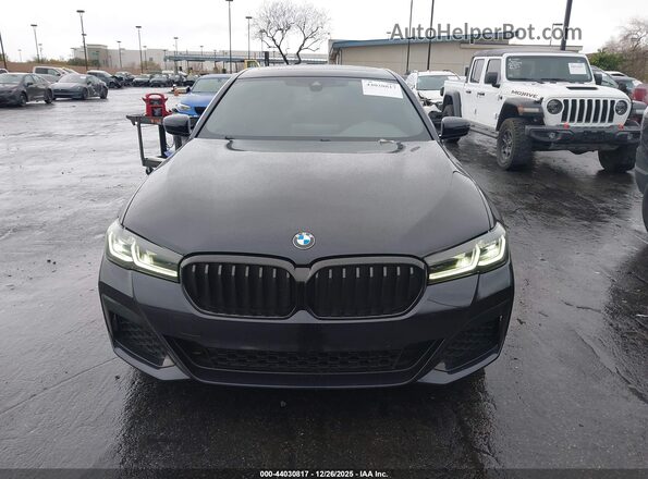 WBA53BH0XPWY18675 2023 BMW 5 SERIES Черный Вид щитка приборов