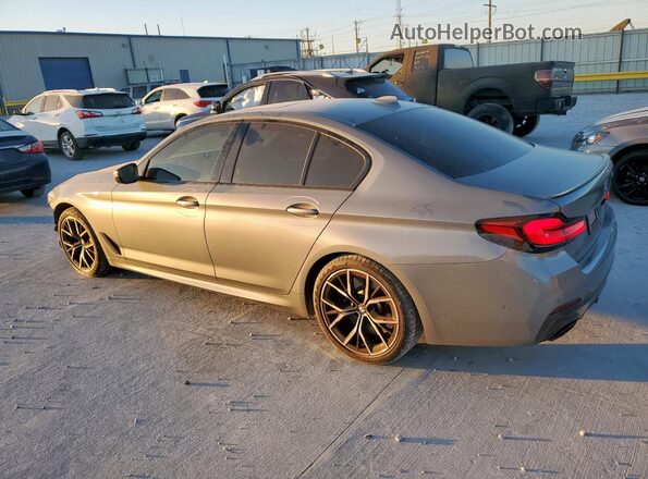 WBA53BJ04PCN07819 2023 BMW 5 SERIES Gray Rear left