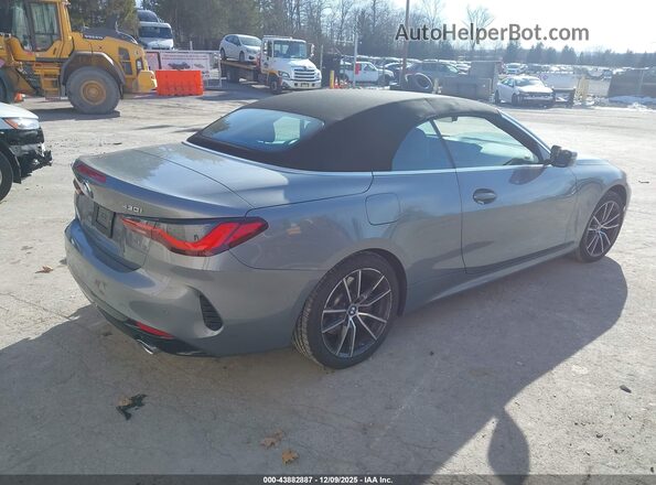 WBA53DB02SCT40525 2025 BMW 4 SERIES Gray Задня права чверть