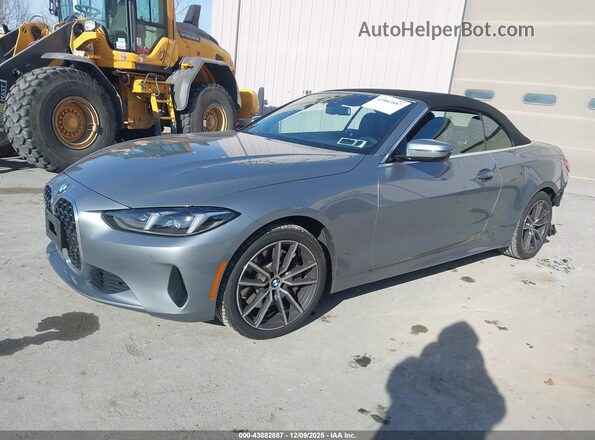 WBA53DB02SCT40525 2025 BMW 4 SERIES Gray Передня ліва чверть
