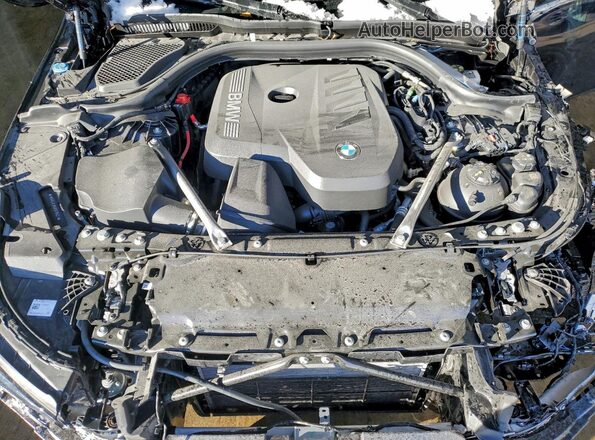 WBA53FJ05RCR20522 2024 BMW 5 SERIES Black Вид задньої частини салону