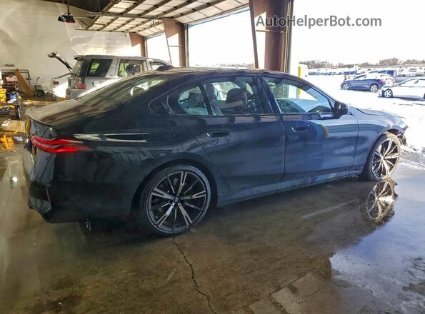 WBA53FJ05RCR20522 2024 BMW 5 SERIES Black Задня права чверть