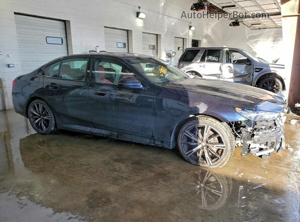 WBA53FJ05RCR20522 2024 BMW 5 SERIES Black Передня права чверть