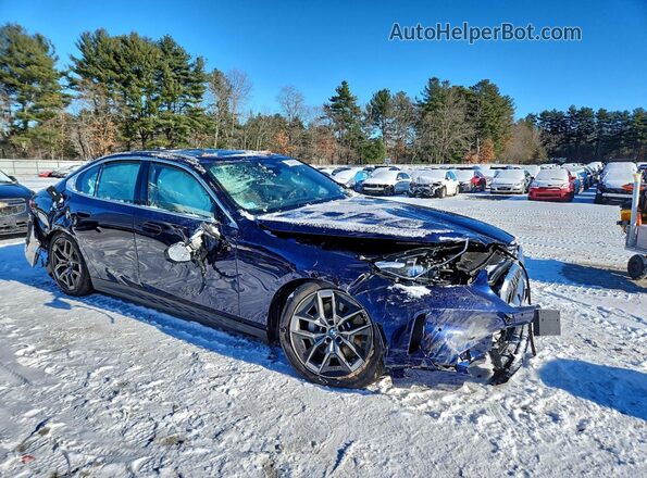 WBA53FJ06TCV39205 2026 BMW 5 SERIES Blue Przód prawy