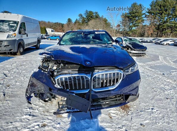WBA53FJ06TCV39205 2026 BMW 5 SERIES Blue Widok z przodu