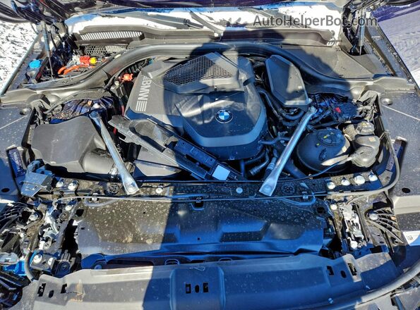 WBA53FJ06TCV39205 2026 BMW 5 SERIES Blue Widok wnętrza z tyłu