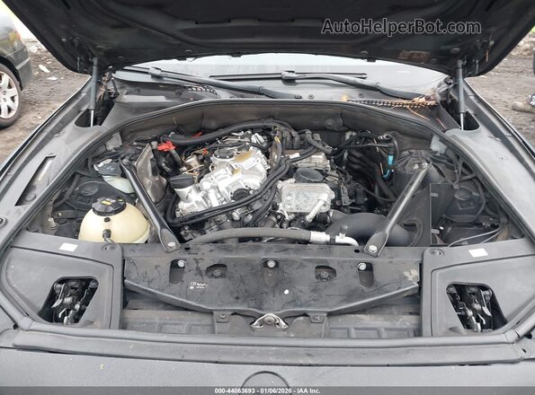 WBA5A5C53GG349174 2016 BMW 5 SERIES Black Вид ззаду