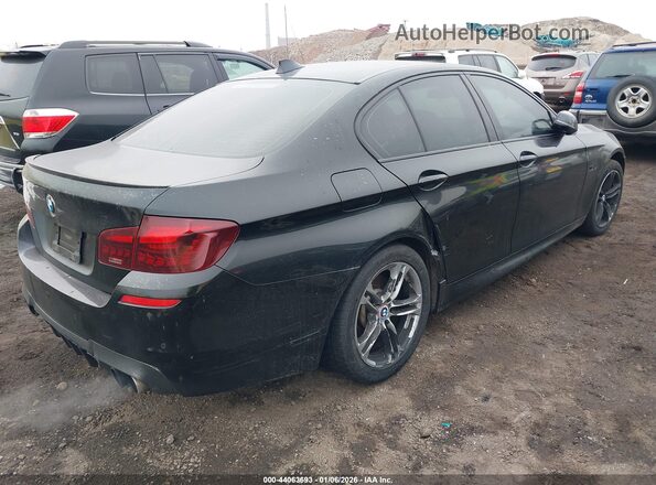 WBA5A5C53GG349174 2016 BMW 5 SERIES Black Задня права чверть