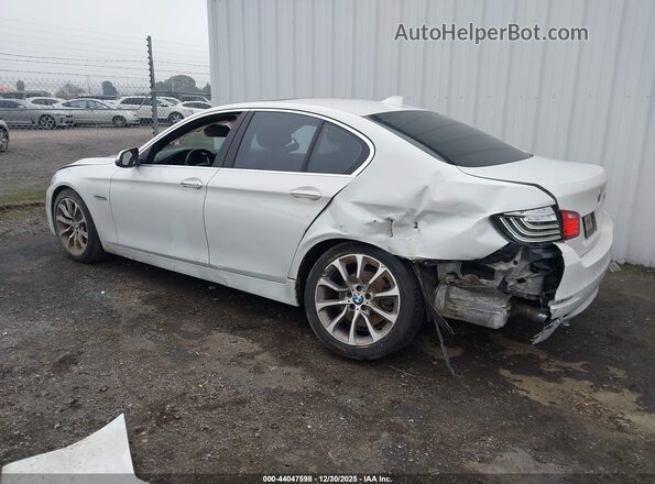WBA5B1C51GG554126 2016 BMW 5 SERIES White Trasero izquierdo