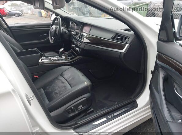WBA5B1C51GG554126 2016 BMW 5 SERIES White Vista interior delantera