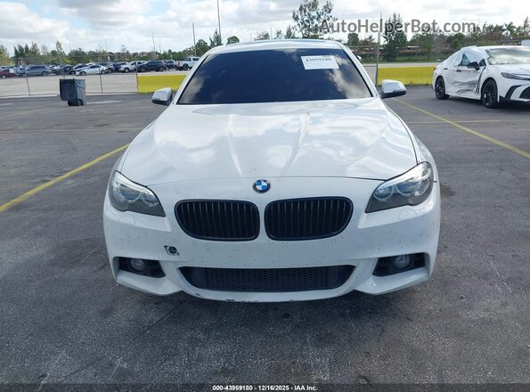 WBA5B1C54GG553214 2016 BMW 5 SERIES White Սարքավորումների վահանակի տեսք