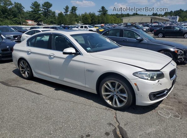 WBA5B3C50GG256422 2016 BMW 5 SERIES White Առջևի աջ