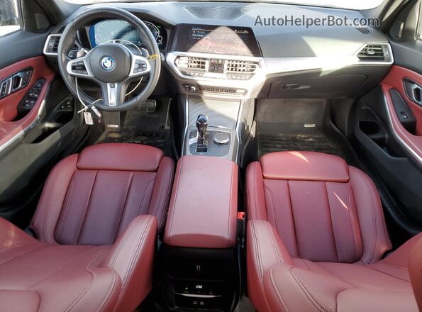 WBA5P9C08NFM50871 2022 BMW 3 SERIES Серый Вид панели приборов