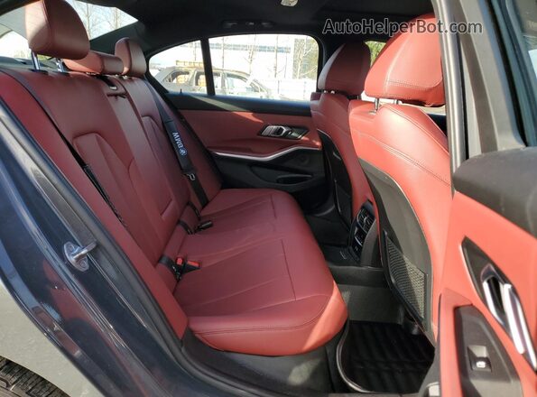 WBA5P9C08NFM50871 2022 BMW 3 SERIES Серый Вид задних сидений