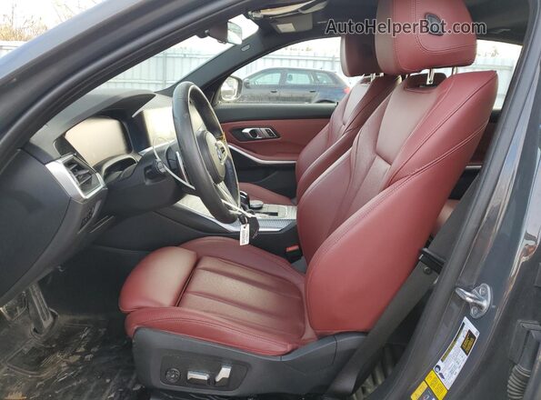 WBA5P9C08NFM50871 2022 BMW 3 SERIES Серый Вид салона спереди