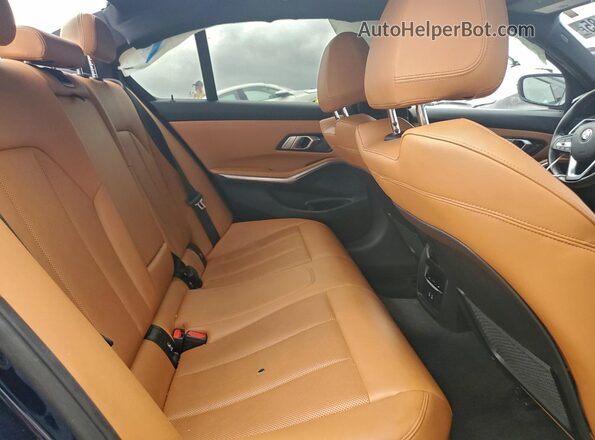 WBA5R1C01NFL64474 2022 BMW 3 SERIES Blue Вид задніх сидінь