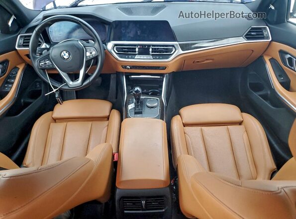 WBA5R1C01NFL64474 2022 BMW 3 SERIES Blue Вид панелі приладів