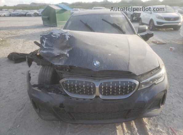 WBA5U7C03LFH19243 2020 BMW M3 Black Դիմացի տեսք