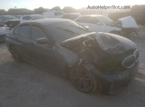 WBA5U7C03LFH19243 2020 BMW M3 Black Առջևի աջ