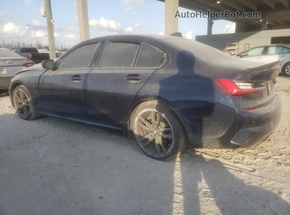 WBA5U7C03LFH19243 2020 BMW M3 Black Հետևի ձախ