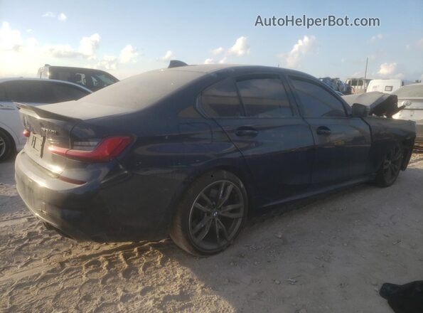 WBA5U7C03LFH19243 2020 BMW M3 Black Հետևի աջ