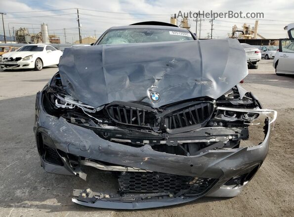 WBA5U7C03LFH85162 2020 BMW M3 Gray Вид спереду