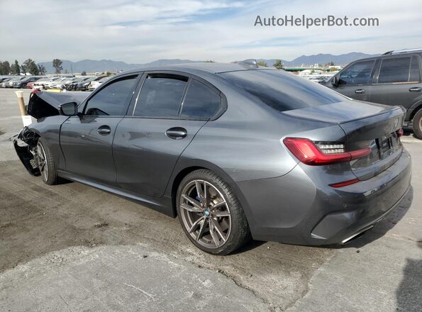 WBA5U7C03LFH85162 2020 BMW M3 Gray Задня ліва чверть