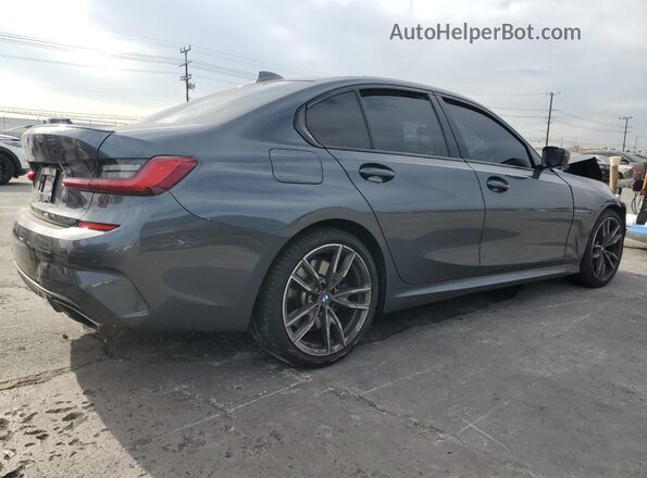 WBA5U7C03LFH85162 2020 BMW M3 Gray Задня права чверть