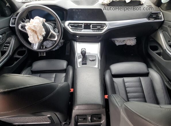 WBA5U7C03LFH85162 2020 BMW M3 Gray Вид панелі приладів