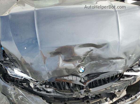 WBA5U7C03LFH85162 2020 BMW M3 Gray Вид задньої частини салону