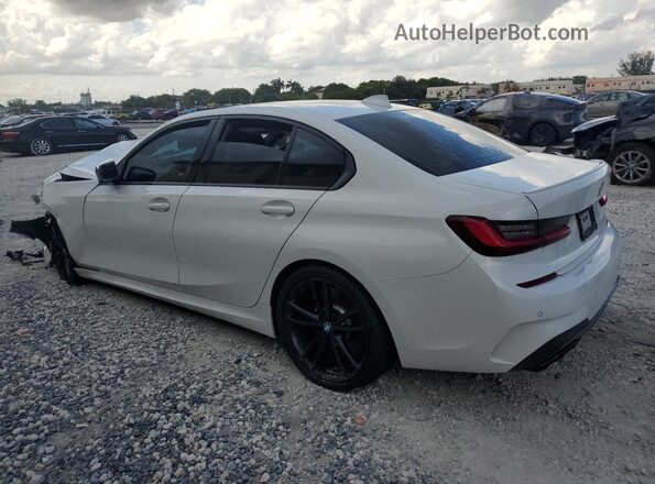 WBA5U7C03NFL69578 2022 BMW M3 White Задня ліва чверть