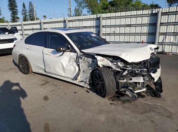 WBA5U7C06LFH52317 2020 BMW M3 White წინა მარჯვენა