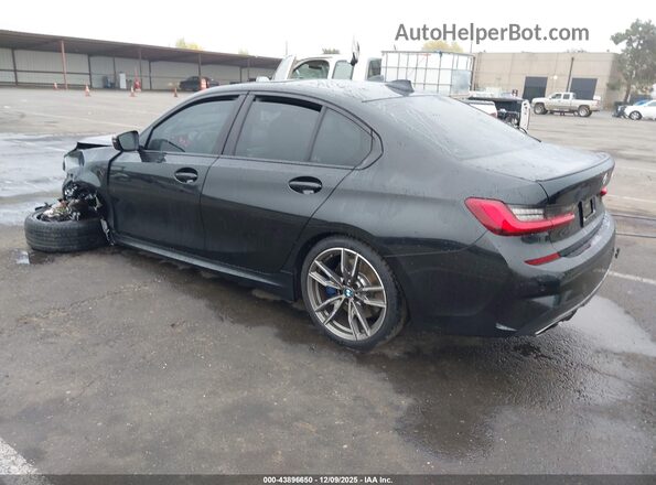 WBA5U7C07LAF54410 2020 BMW 3 SERIES Black Tył lewy