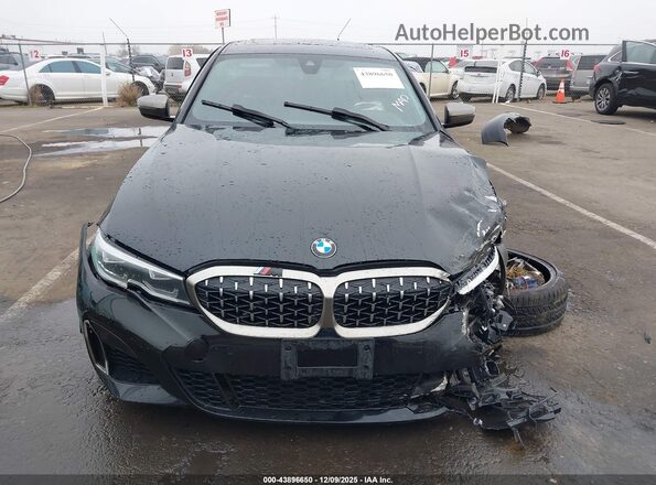 WBA5U7C07LAF54410 2020 BMW 3 SERIES Black Widok deski rozdzielczej