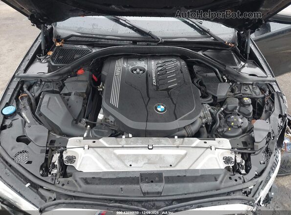 WBA5U7C07LAF54410 2020 BMW 3 SERIES Black Widok z tyłu
