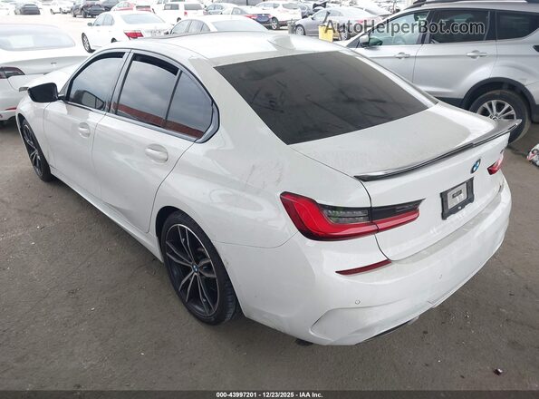 WBA5U7C07LFH58420 2020 BMW 3 SERIES White უკანა მარცხენა